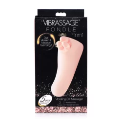 Alternative view of Fondle Rechargeable Massager - Vibrating Silicone Model, 6 Speeds