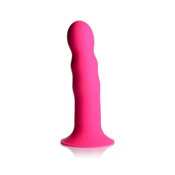 Blush Novelties Squeezable Wavy Model with Suction Base, Flexible, 19 cm