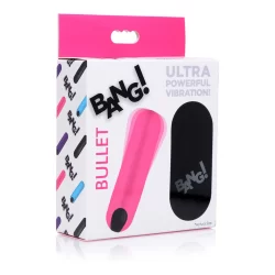 Alternative view of Bang! Bullet Compact Remote-Controlled Wireless Vibrating Device Black