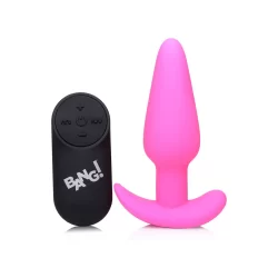 BANG Wireless Silicone Plug with 21 Vibration Modes & Remote Control
