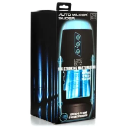 Alternative view of XR Brands The Milker Slider Black - Automatic Stroking Device, IPX6