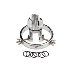 XR Brands Forced Spread Stainless Steel Expanding Plug 40mm