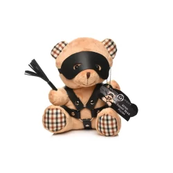 Master Series Burnt Orange Bondage Bear Plush Toy 23cm