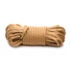 Kink Premium Braided Jute Rope 10m - Durable Natural Bondage Cord - Asu ja Lelu