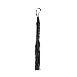 Alternative view of Sportsheets Padded Whip with Quilted Handle - Black, Ergonomic Grip