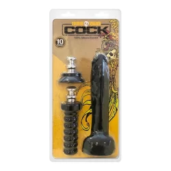 Alternative view of XR Brands Master Series Aron Ridge Silicone Intimate Model 25.5cm Black