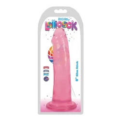 Alternative view of Curve Toys Slim Stick Cherry Ice 20.5 cm Anatomical Model with Suction Base