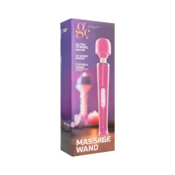 Alternative view of Satisfyer Power Flower Massage Wand Pink 10-Speed Flexible Head