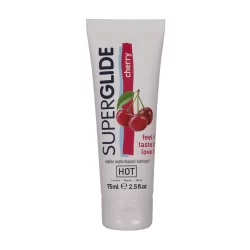 HOT Superglide Edible Water-Based Lubricant 75 ml, Fruity Flavour