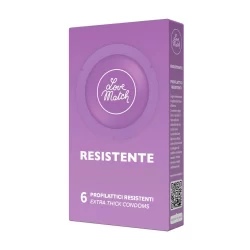 Alternative view of Love Match Resistente Durable Latex Condoms 6-Pack, Enhanced Strength