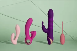 Alternative view of Loveline Ultra Soft Silicone Cherry Chiffon G-Spot Model Vibrator