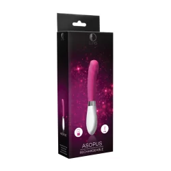 Alternative view of Luna by Shots Asopus Rechargeable Silicone Vibrator 10 Modes Black 21cm