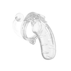 Man|Cage Model 11 Polycarbonate Chastity System with Plug 11.5 cm
