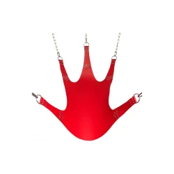 Mister B Leather Support Sling 5-Point - Premium 113x122 cm, Black