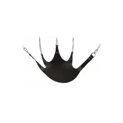 Alternative view of Kiotos Leather Sling 5-Point Suspension System, Black, 113x122cm