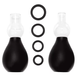 EasyToys Nipple Enhancer System Set - Adjustable Vacuum Kit