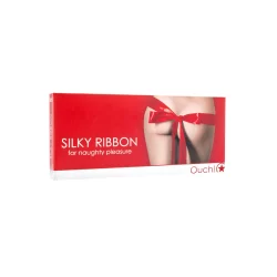 Alternative view of Ouch! Silky Ribbon 167 cm - Smooth Restraint Accessory Black