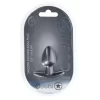 Ouch! Smooth Silicone Plug Small 2.6'' (6.5 cm) Gunmetal Finish - Asu ja Lelu