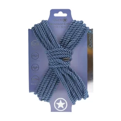 LoversPremium Polyester Bondage Rope 10m Navy Blue - Soft Restraint Cord