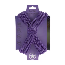 Loving Joy Japanese Style Bondage Rope 10m - Purple Polyester Design