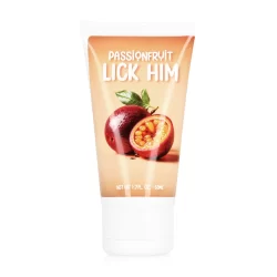 Lick Him Passionfruit Body Gel 50ml - Fruity Aroma & Silky Texture