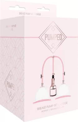Alternative view of Shots Pumped Breast Enhancement Set Large - Adjustable Vacuum System