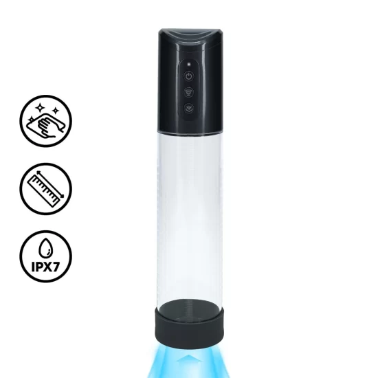 Satisfyer HyperPump Rechargeable Intimate Vacuum System Gun Metal