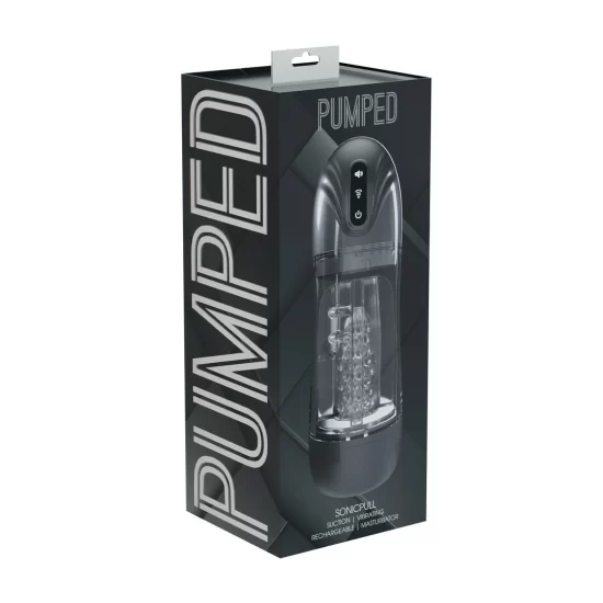 Alternative view of Shots SonicPull Suction & Vibration Intimate Machine Gun Metal Multimedia