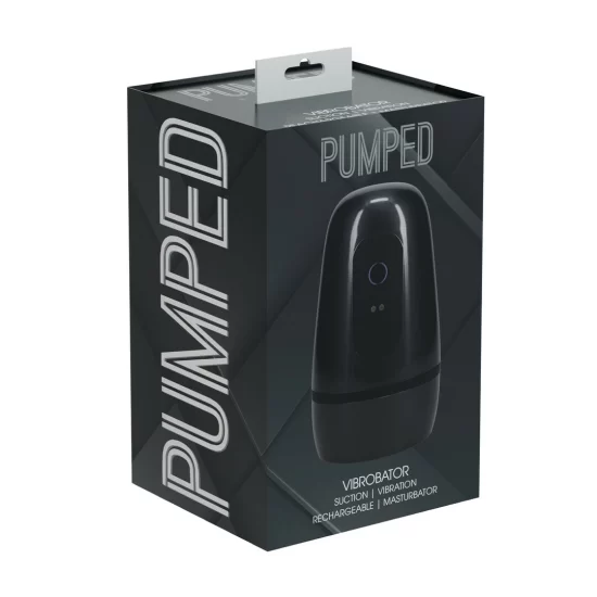 Alternative view of Pulsar Vibrobator Intimate Pump Gun Metal - Suction & Vibration System