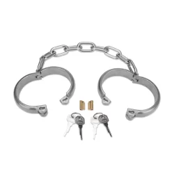 Alternative view of Prowler RED Heavy Duty Stainless Steel Ankle Restraints Silver