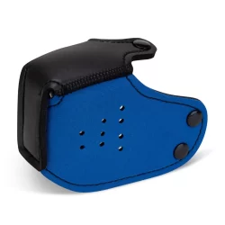 Ouch! Puppy Muzzle Blue - Adjustable Neoprene Pet Role Mask