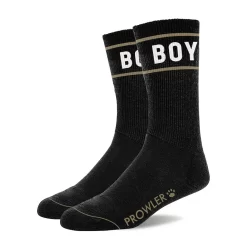 Prowler Boy Socks Black/White - Comfortable Cotton Crew Unisex