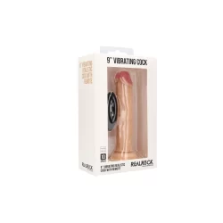 Alternative view of RealRock Vibrating Intimate Machine 23 cm - Natural Skin Tone, Suction Base