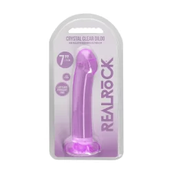 Alternative view of REALROCK Crystal Clear 17cm Non-Realistic Model with Suction Base