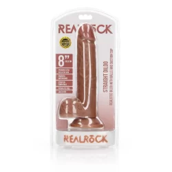 Alternative view of RealRock Model 8 Straight Anatomical Intimate Machine with Suction Cup 20.5cm