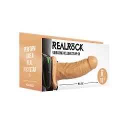 Alternative view of RealRock Vibrating Hollow Strap-On 15.5 cm - Adjustable Intimate System