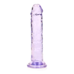 RealRock Crystal Clear Intimate Model 6" with Suction Base Transparent