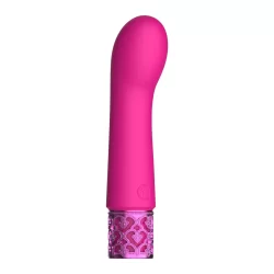 Bijou Rechargeable G-Spot Model - Curved Silicone, Magnetic Charging