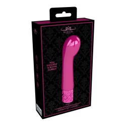 Alternative view of Bijou Rechargeable G-Spot Model - Curved Silicone, Magnetic Charging