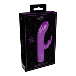 Alternative view of Dazzling F-1 Mini Rabbit Model - Rechargeable Dual-Action Silicone Device
