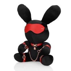Alternative view of Rimba Velvet Rabbit Accessory Large Black - Soft Plush Collectible