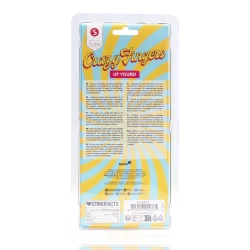 Alternative view of Shots Up Yours Model - Anatomically Shaped Intimate Accessory, Flesh