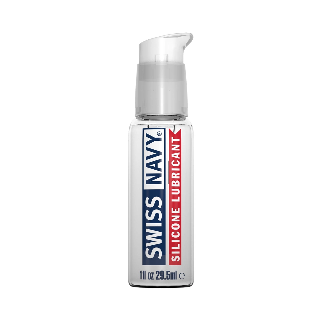 Swiss Navy Silicone-Based Lubricant 30ml - Leak-Proof Precision Pump - Asu ja Lelu