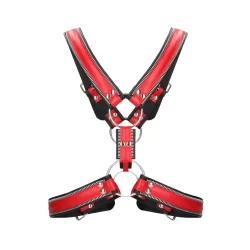 Alternative view of Z Series Scottish Adjustable Leather Harness L/XL with Steel Details