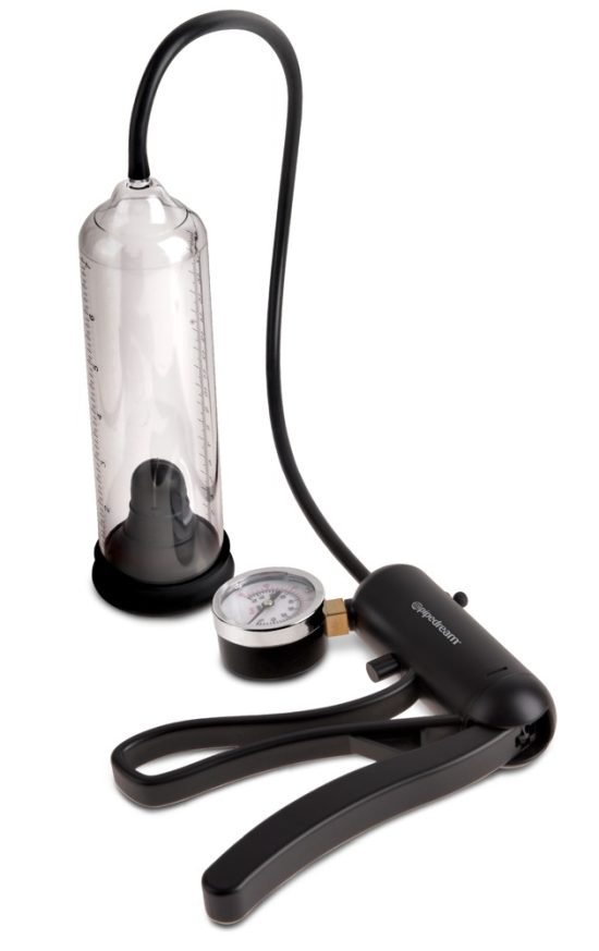 Alternative view of PW Pro-Gauge Power Pump Clear/