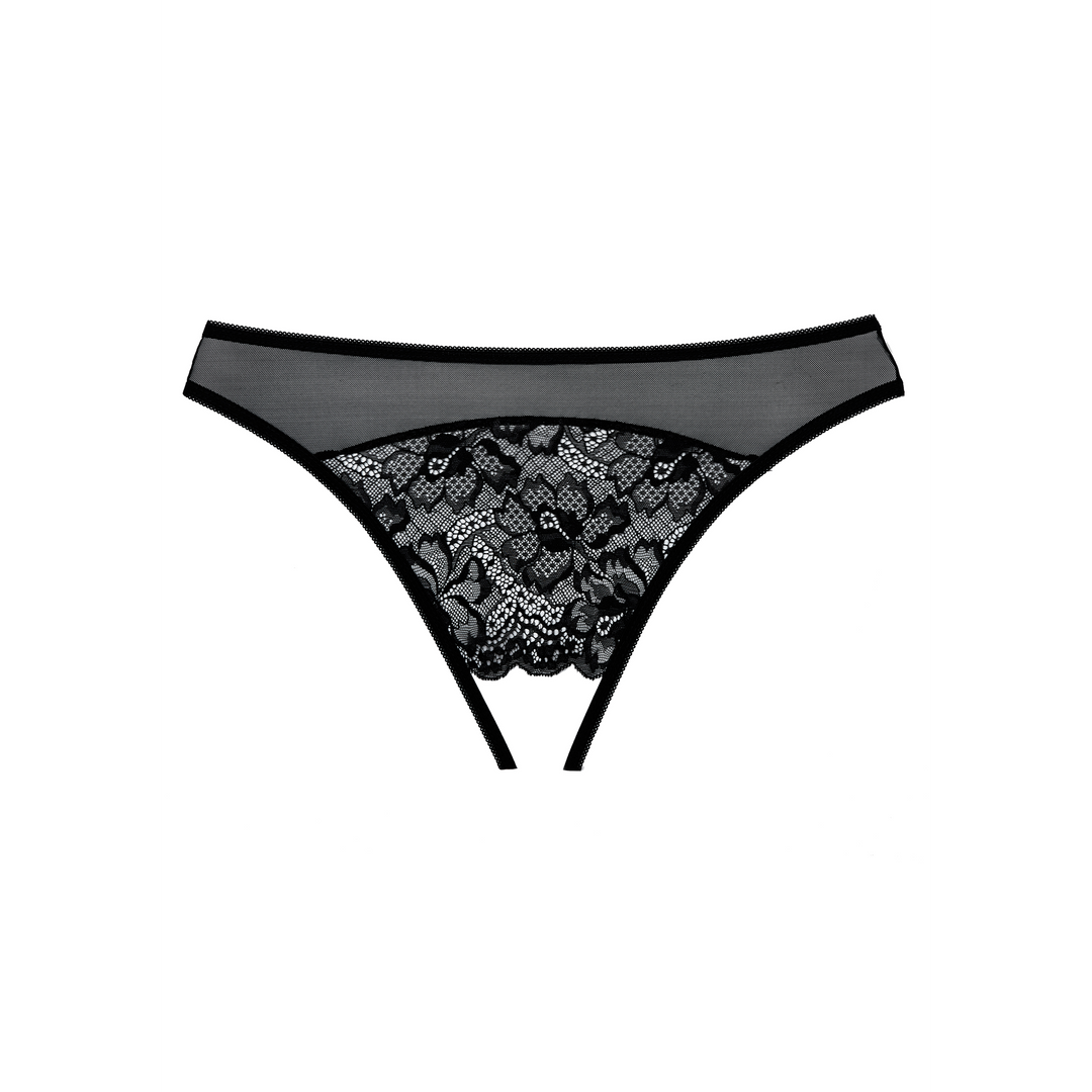 Not Applicable - Asu ja Lelu Best-selling styleCrotchlessOuvert styleSoft materialScalloped lace/