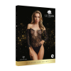 Wonder Rhinestone Bodysuit - One Size - Black