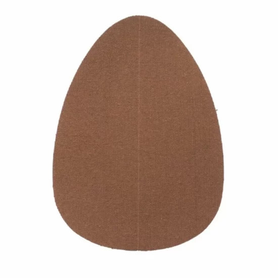 Bye Bra Breast Enhancer Pads Satin Brown Cup A/C - Invisible Support 3 Pairs