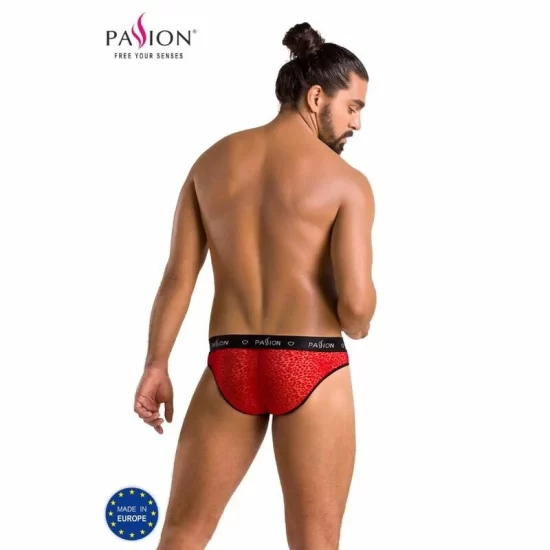 Passion Mike Slip S/M Red - Modern Microfiber Intimate Wear