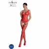 Passion Eco Collection Bodystocking BS001 czerwony